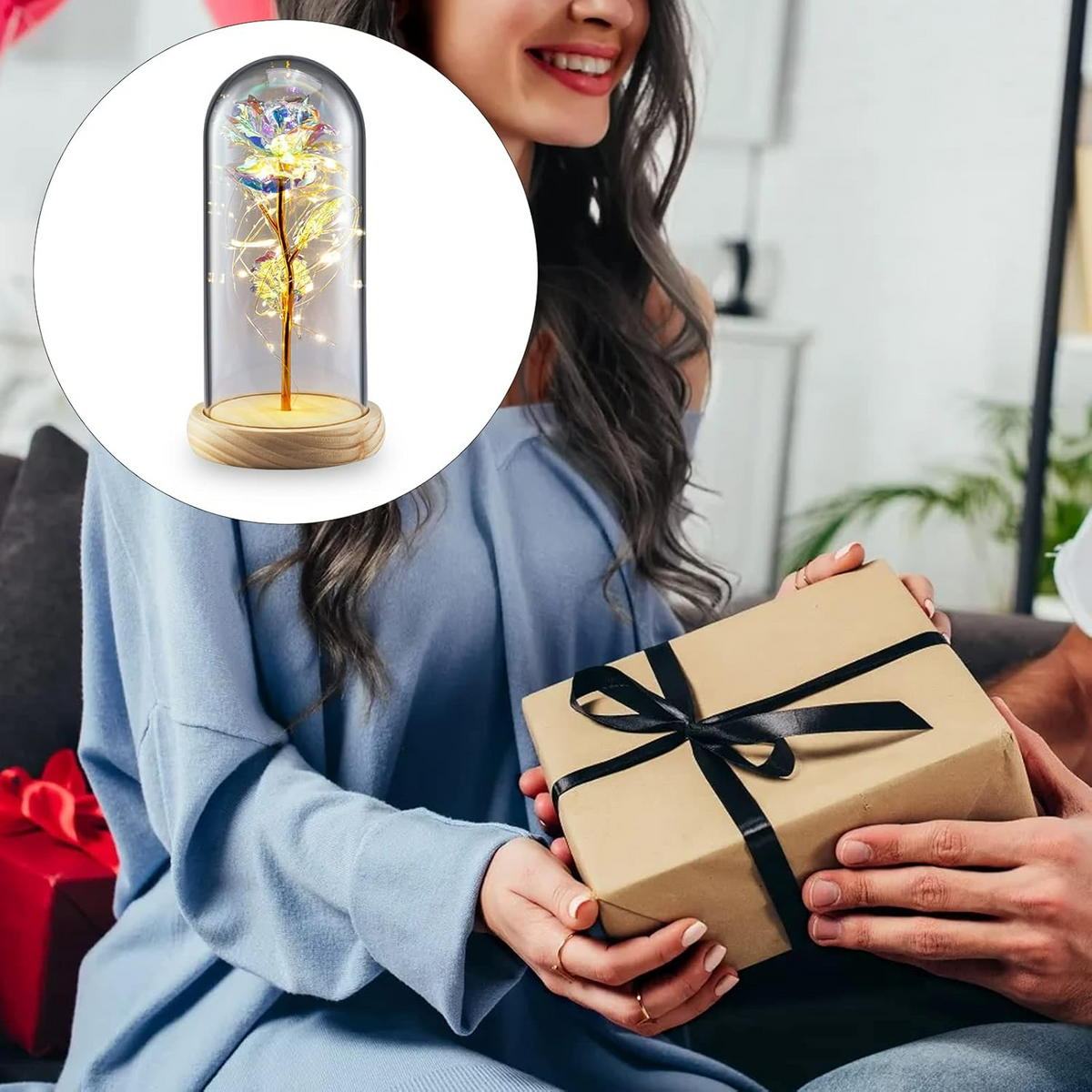 Gold Rose Love Gift