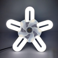 Socket Ushaped Fan Light – Small Ceiling Fan with Integrated LED Lighting