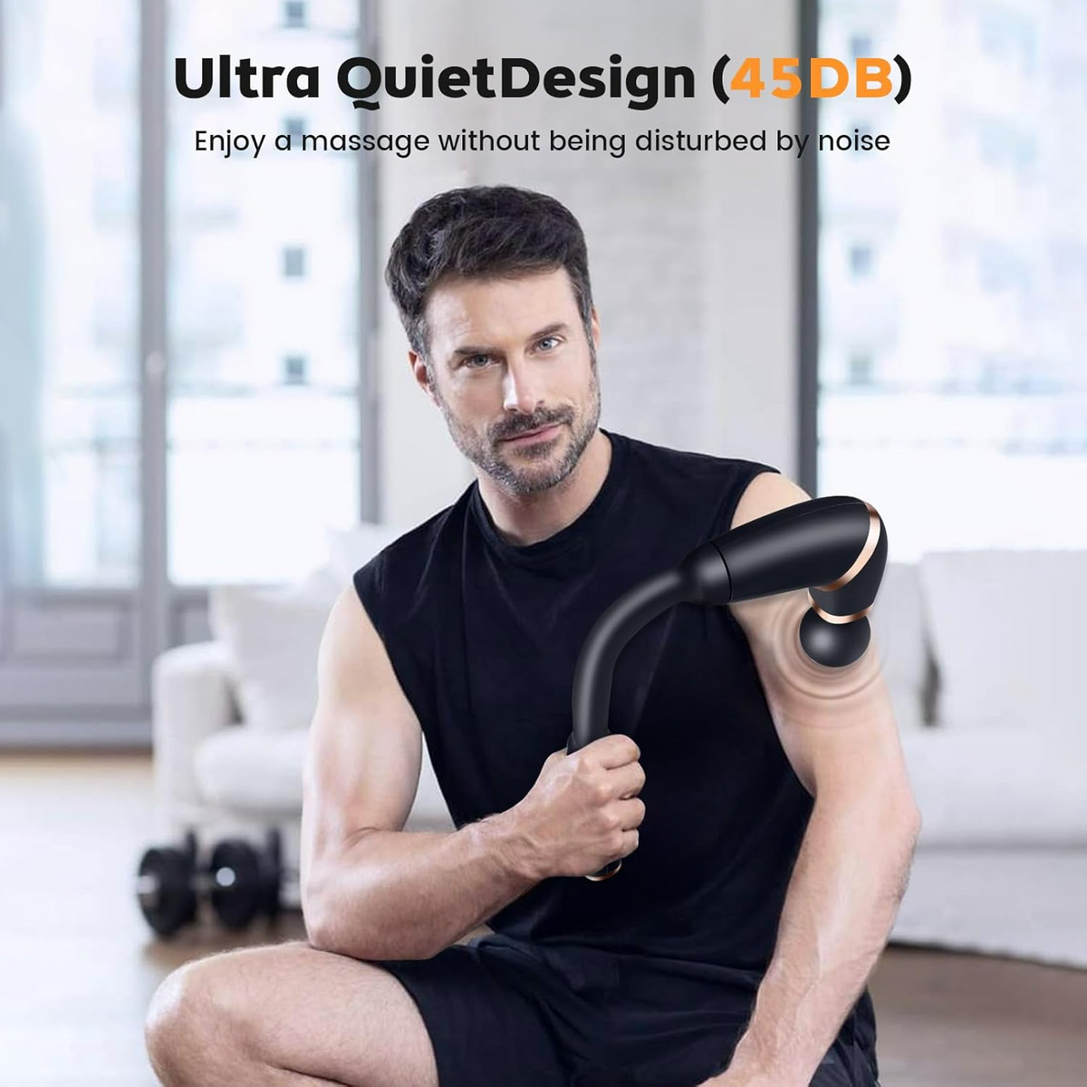 Massage Gun with Extension Handle