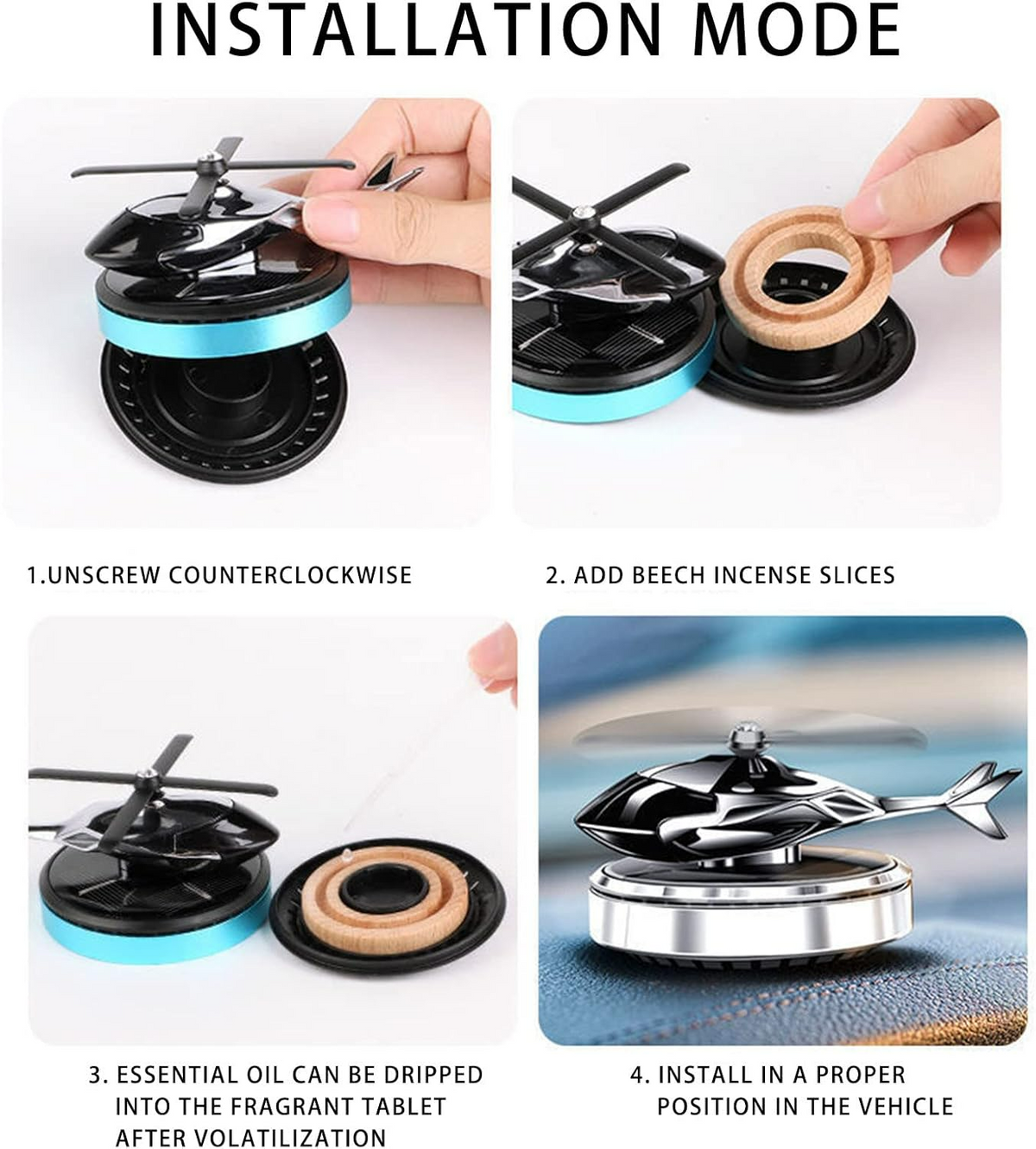Solar Car Air Freshener