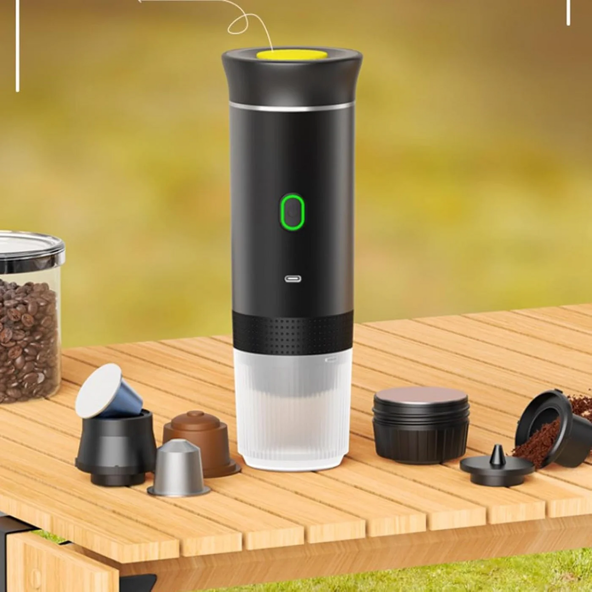 Portable Electric Coffee Maker