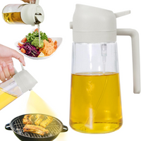2 in 1 Olive Oil Dispenser and Oil Sprayer for Cooking
