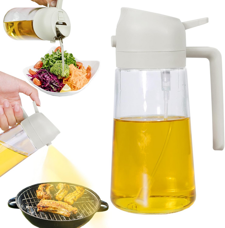 2-in-1 Oil Dispenser & Sprayer