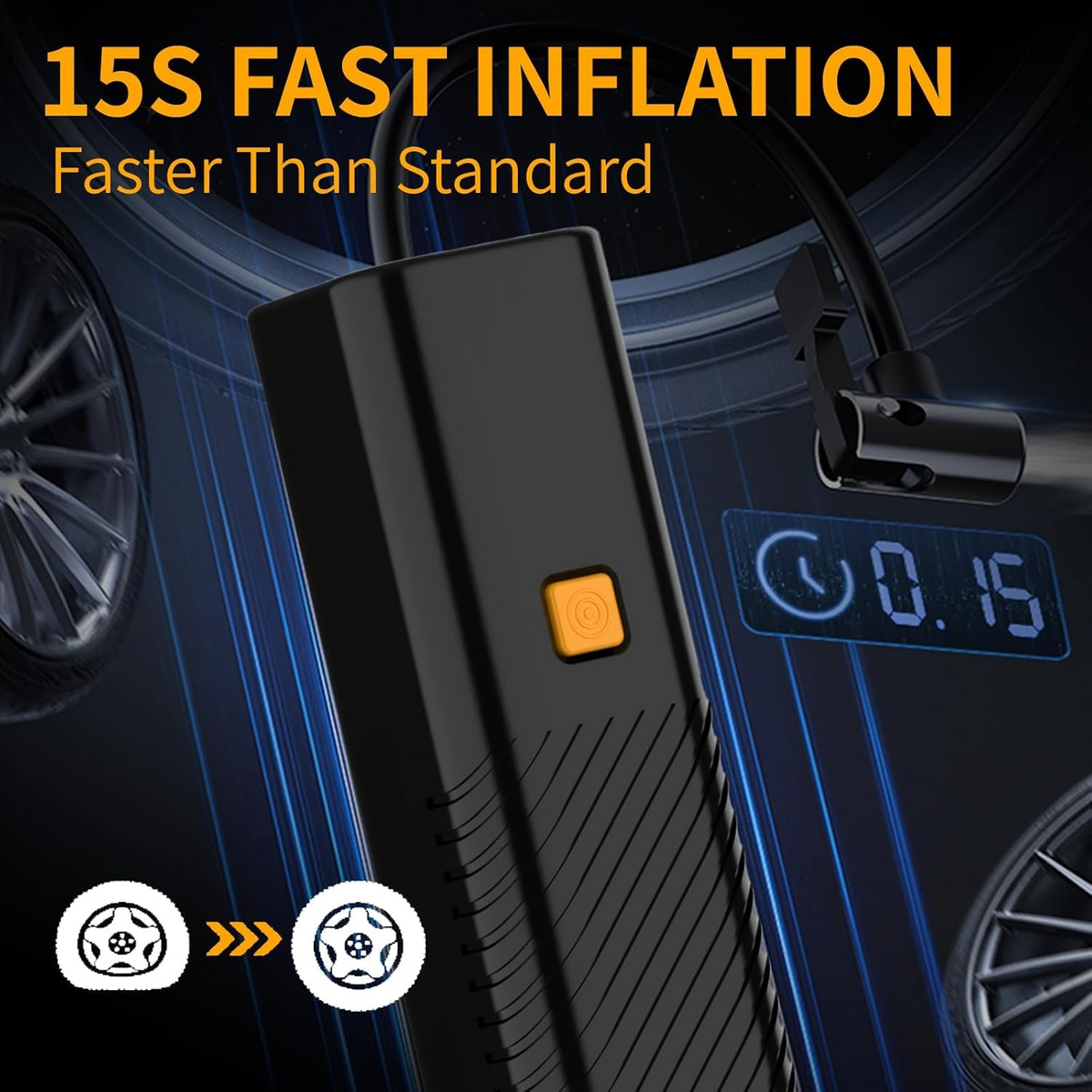 MK-322 Portable Tire Inflator