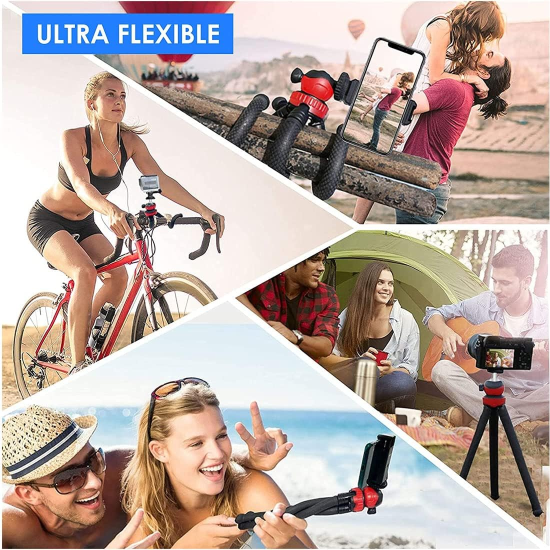 Flexible Octopus Tripod for Phone & Camera