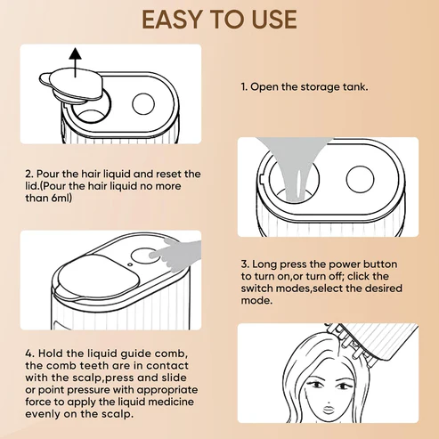 2-in-1 Hair Oil Applicator