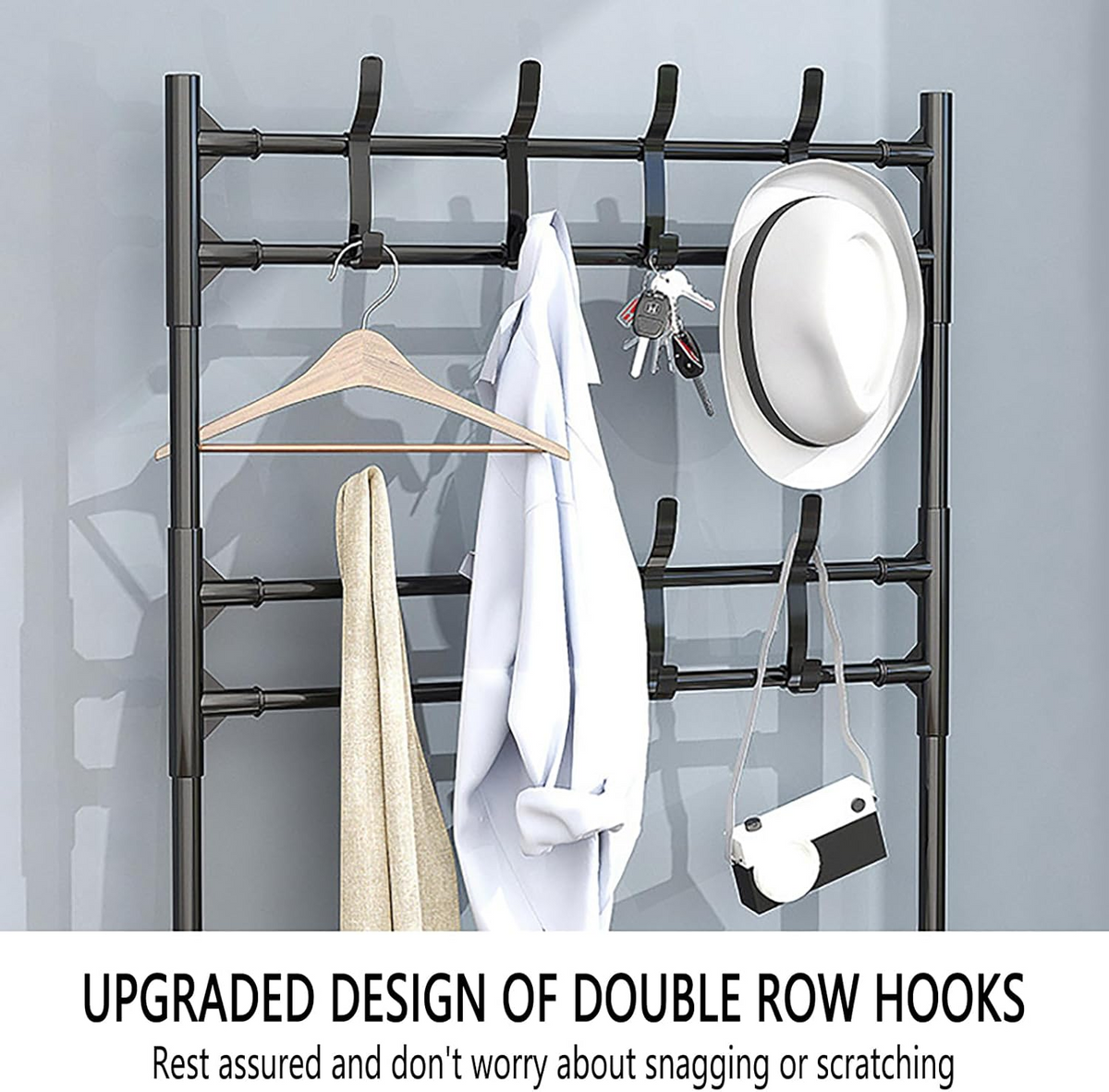 3-in-1 Coat & Shoe Rack