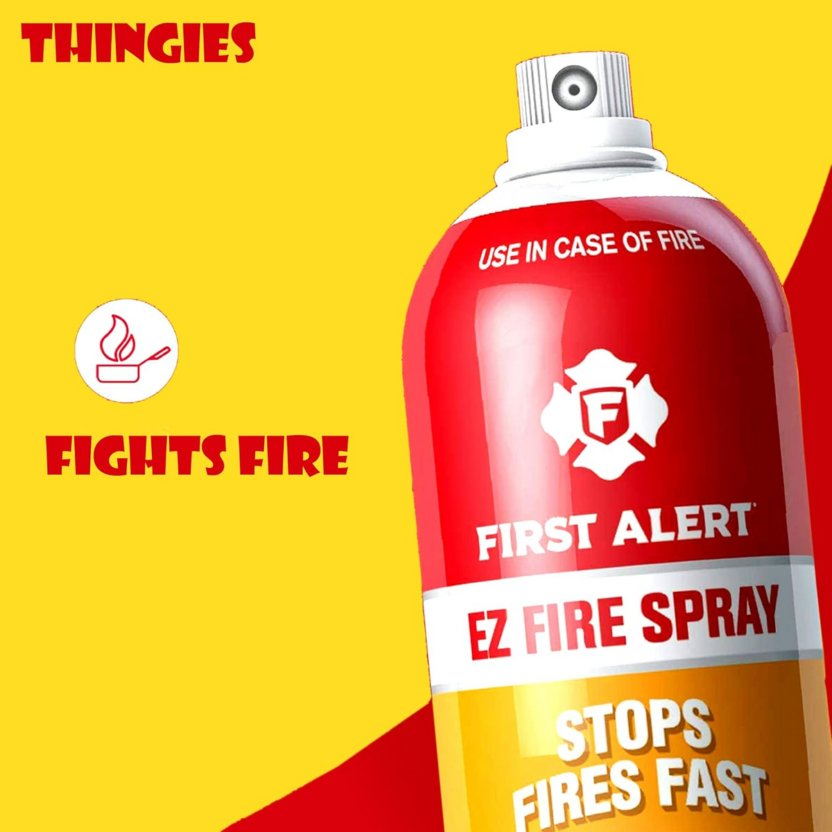 Fire Extinguisher Spray with Stand