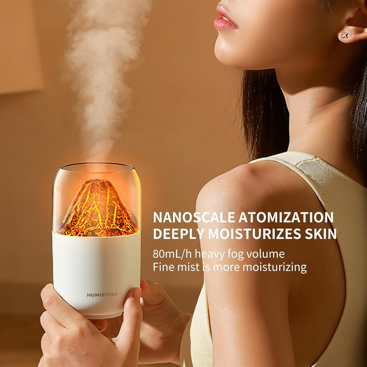 Mini Volcano Cool Mist Humidifier
