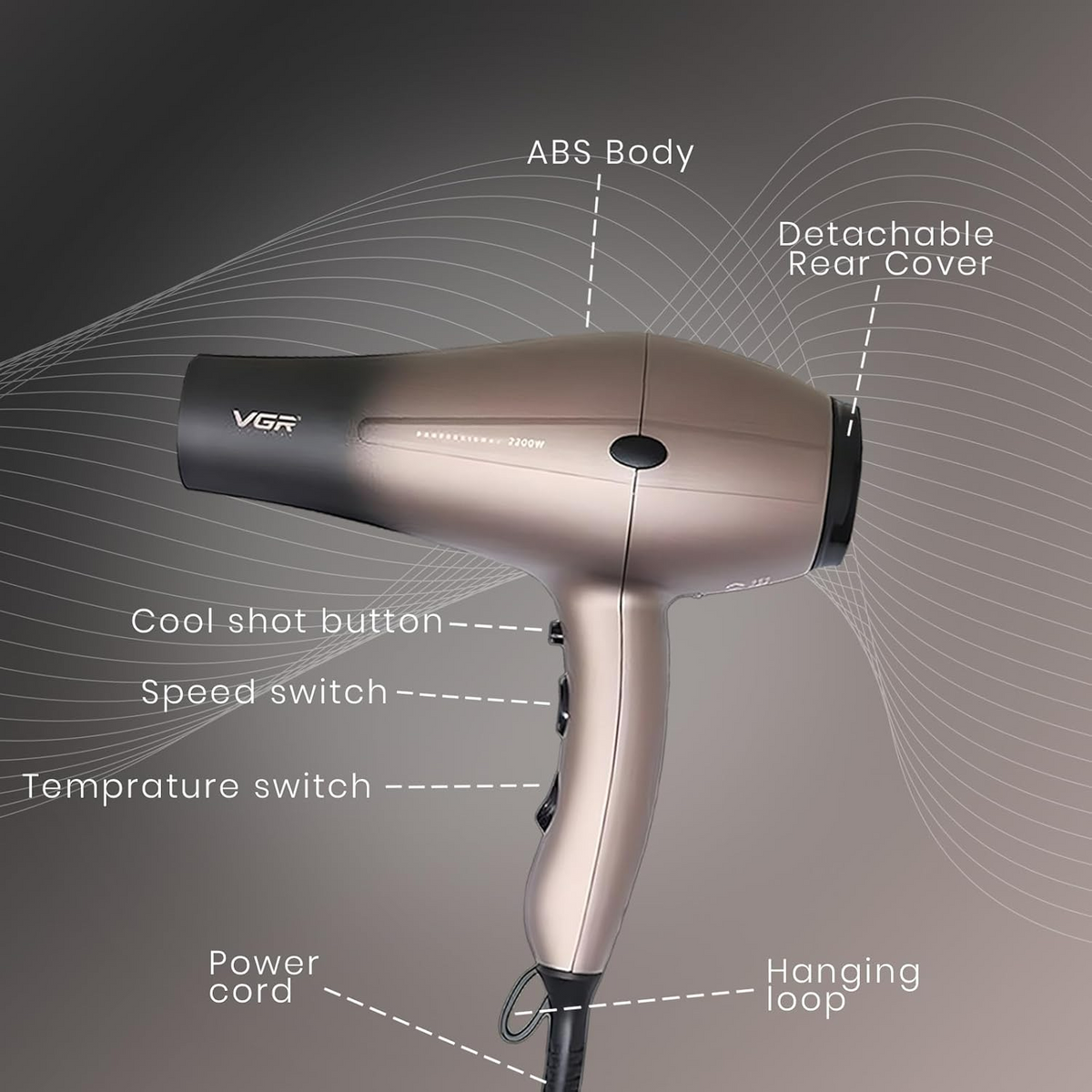 VGR V463 Hair Dryer
