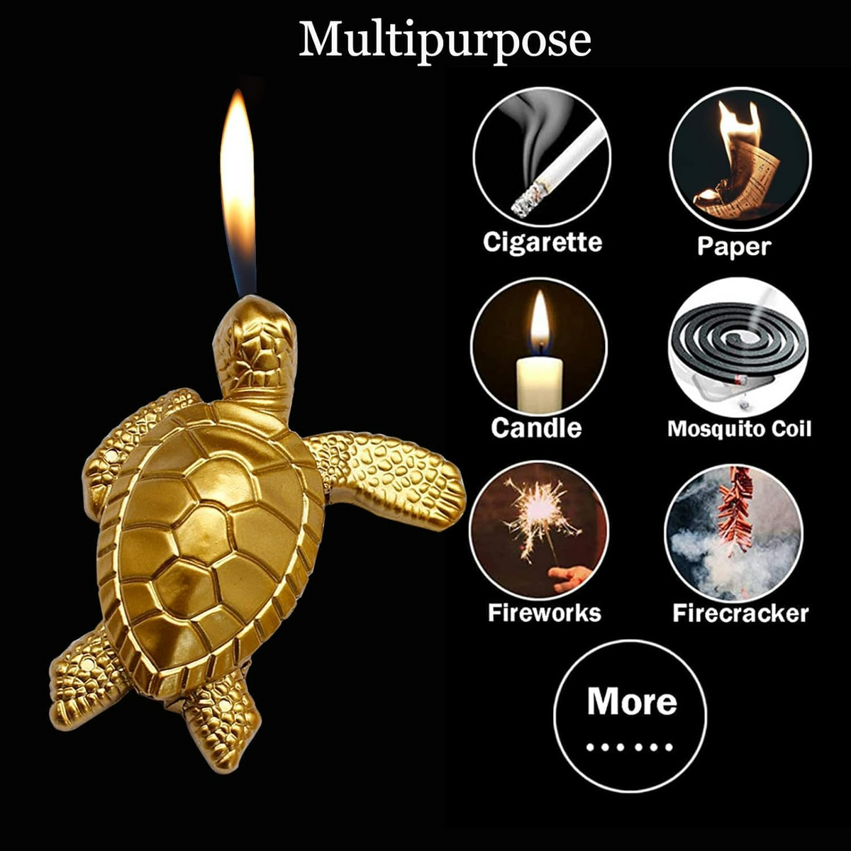 Golden Turtle Lighter