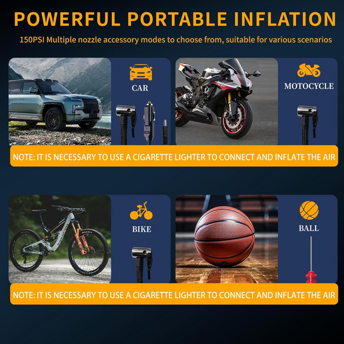 MK-322 Portable Tire Inflator