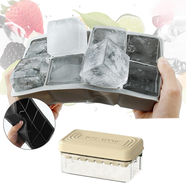 Press Ice Cube Tray