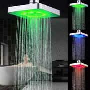 6-Inch LED Temperature Shower Head