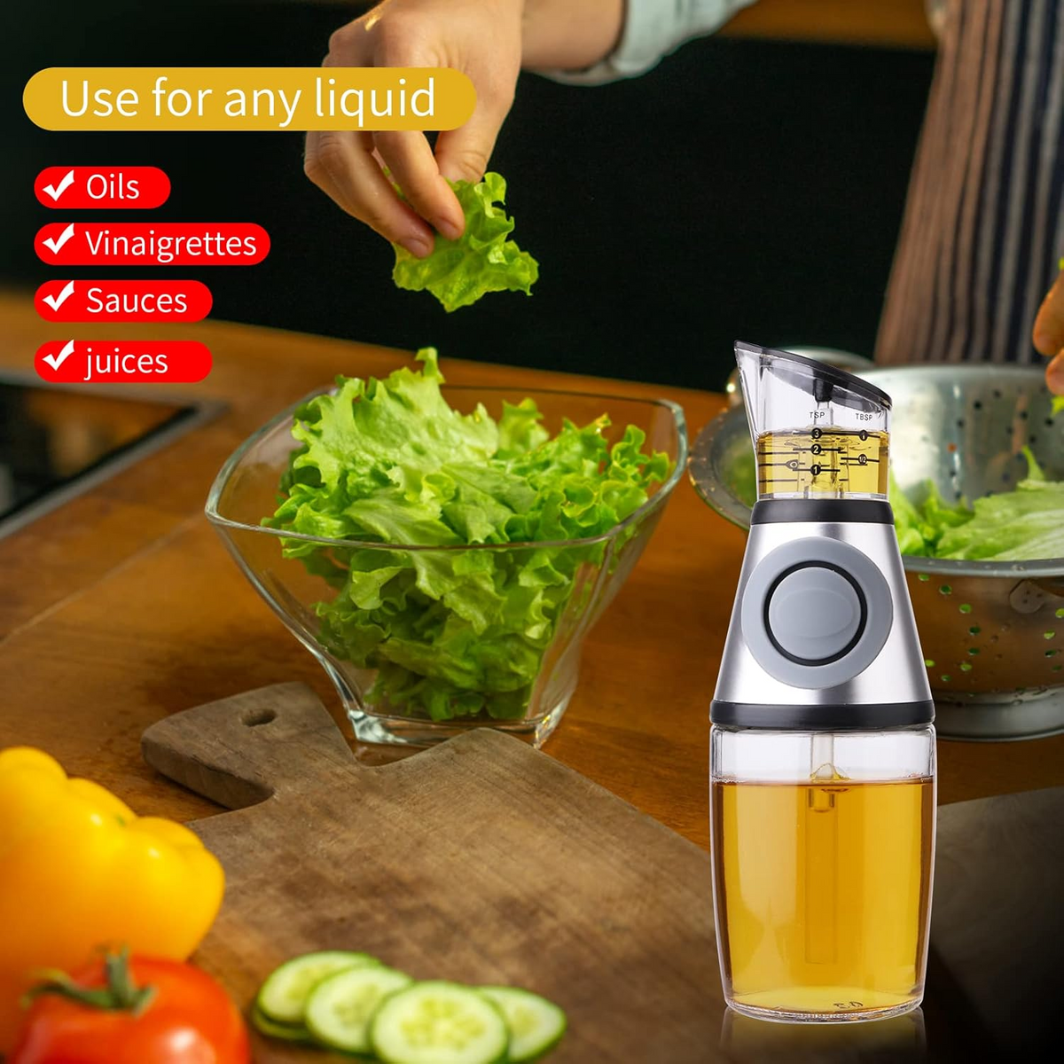 Measuring Oil Bottle