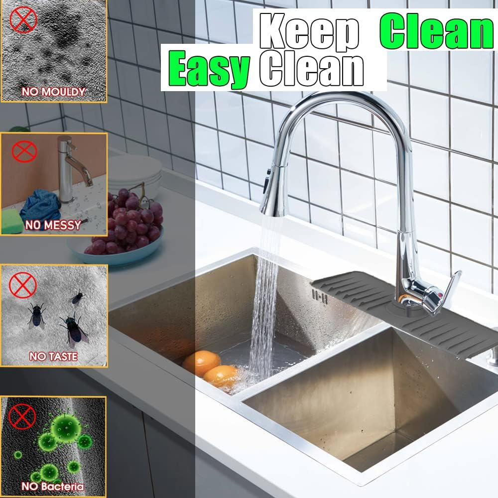 Silicone Faucet Draining Mat