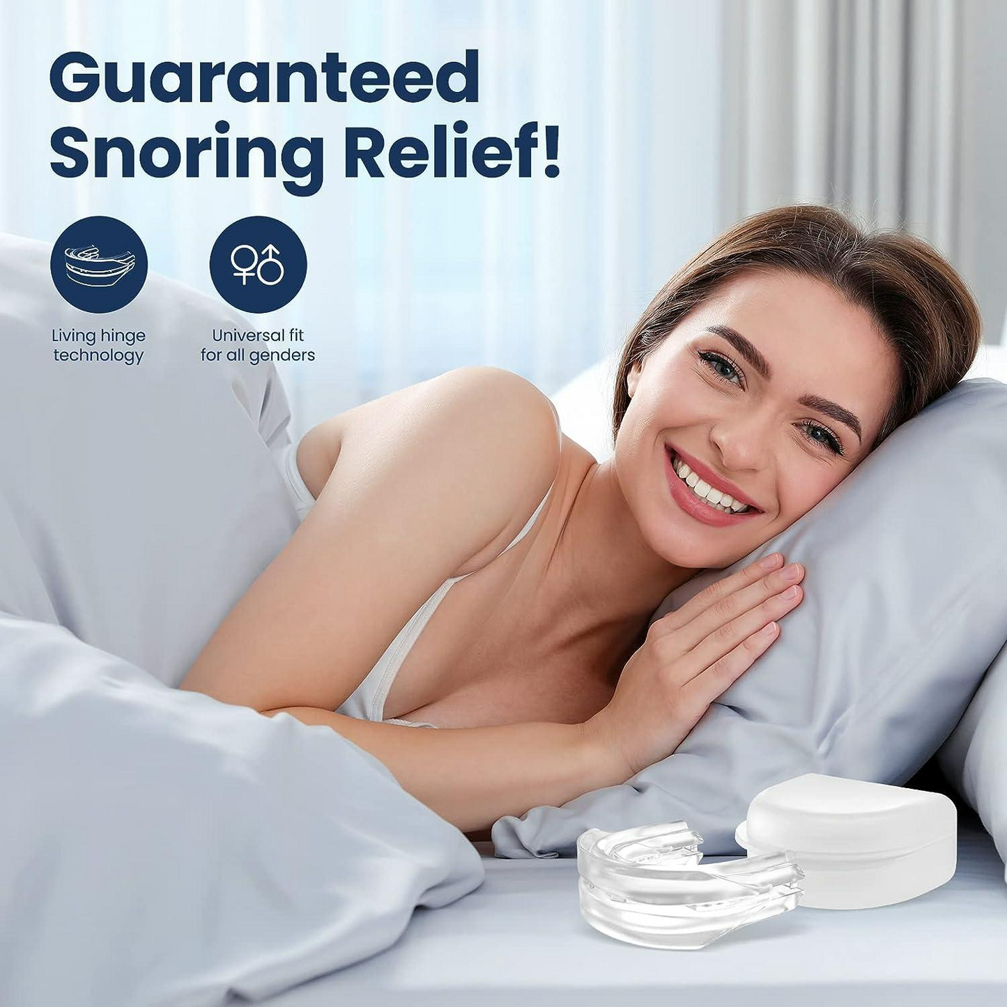 Anti-Snoring Mouth Guard – Comfortable Mouthpiece for Men & Women