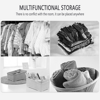 3-in-1 Coat Rack & Shoe Rack Organizer 4 Tier Storage Organizer with Hooks
