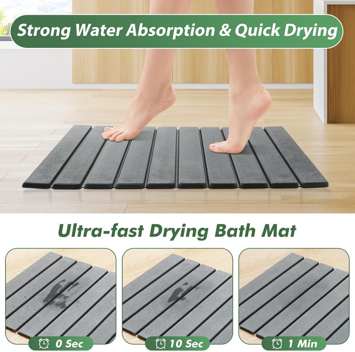 Foldable Stone Drying Mat