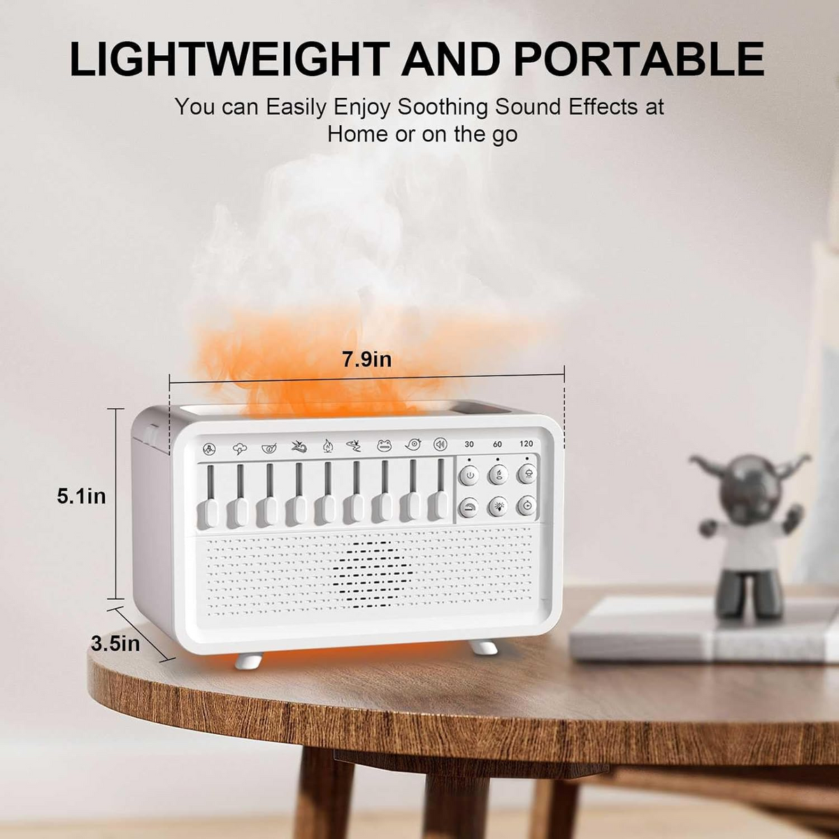 4-in-1 White Noise Humidifier