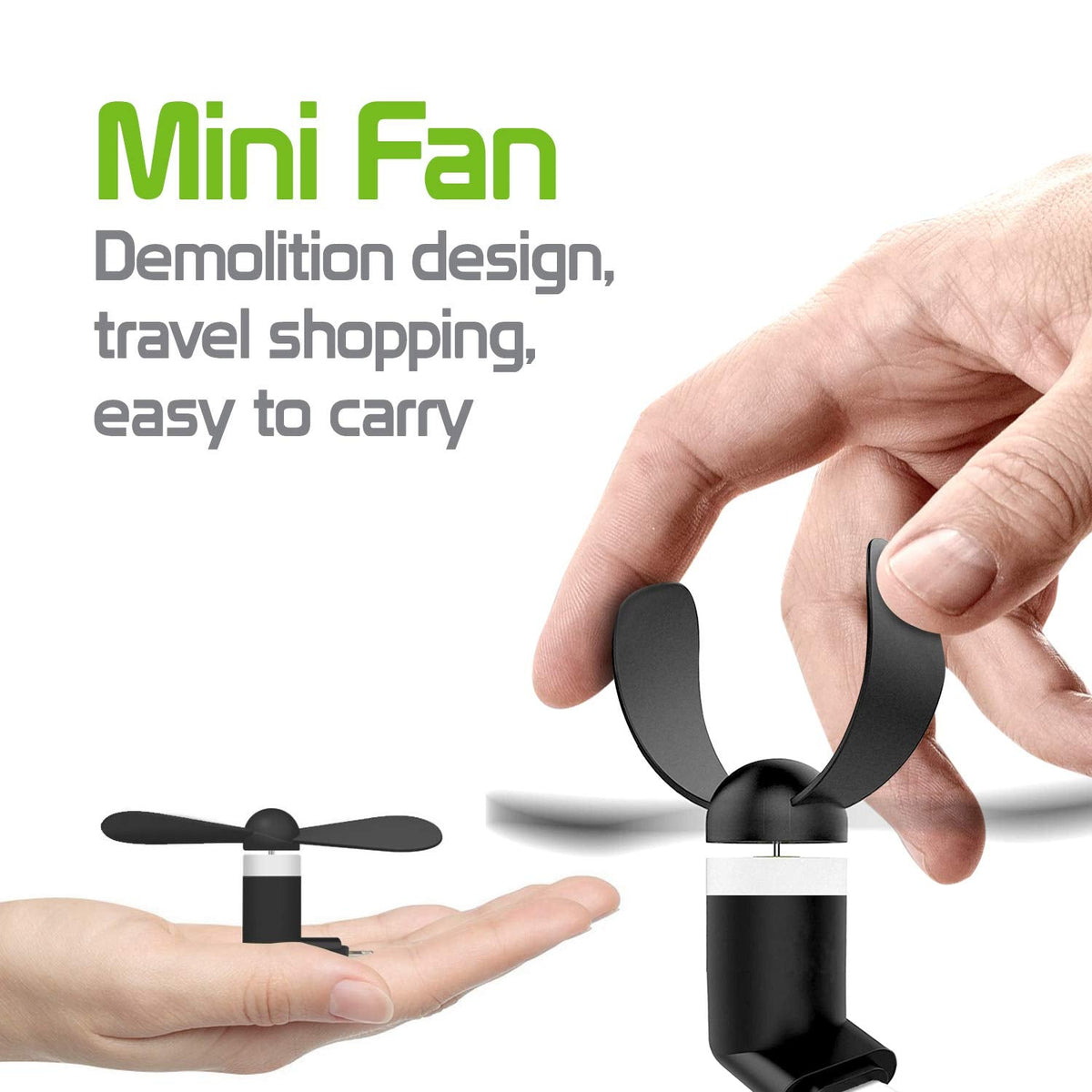 Portable Mini Phone Fan