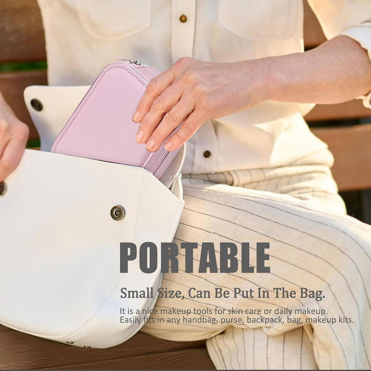 LED Makeup Travel Case