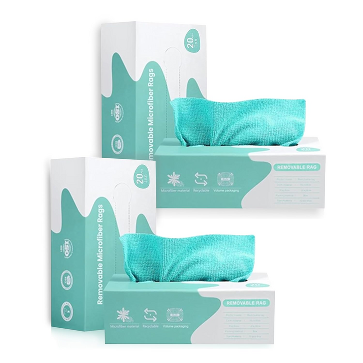 20-Piece Microfiber Cleaning Cloth Set