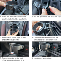Car Air Vent Cup Holder bottle mount