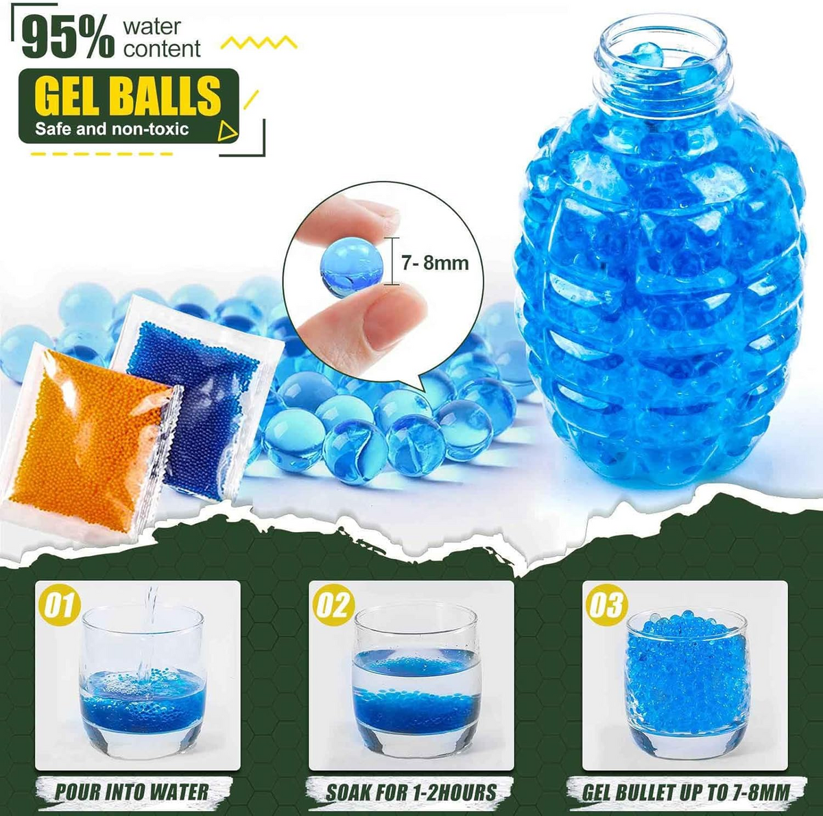 Electric Gel Blaster Toy Outdoor Toy