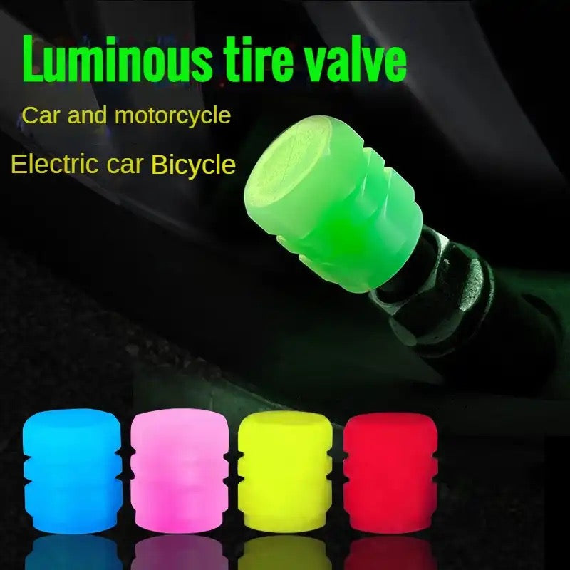 4-Piece LED Valve Lights