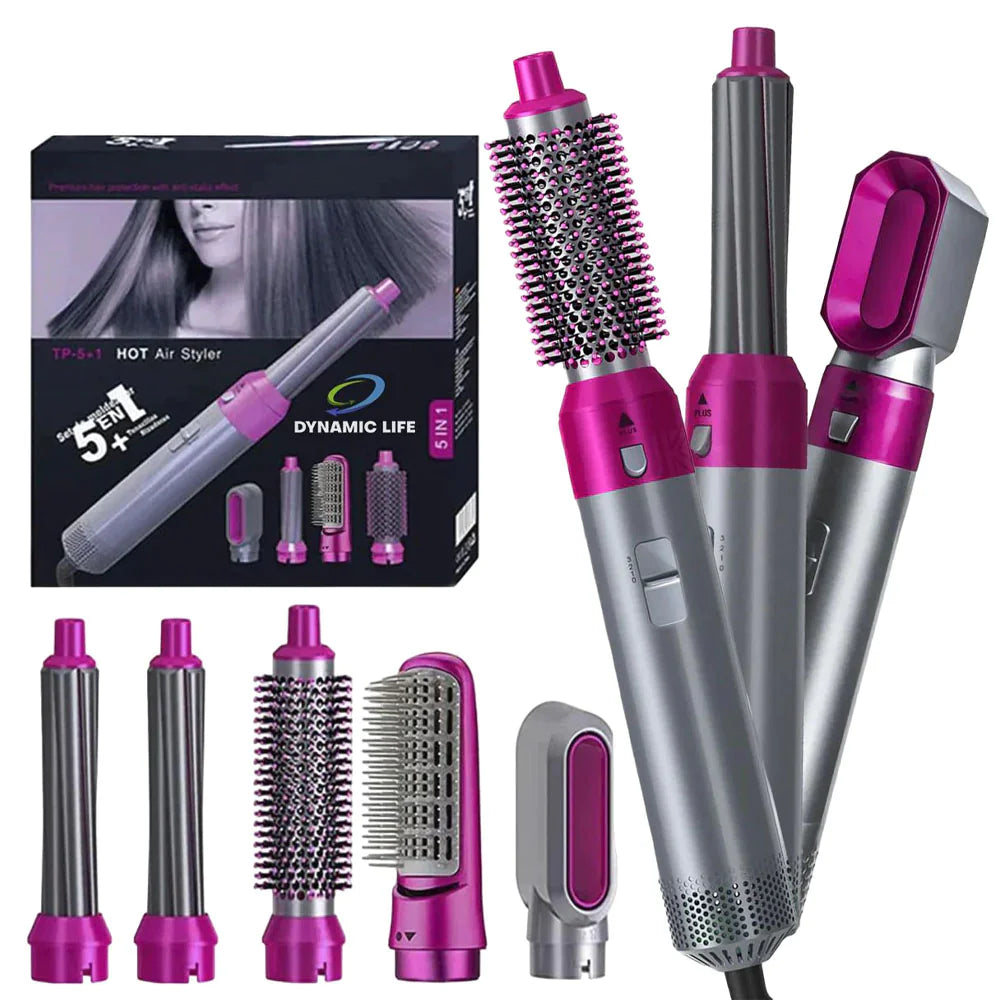 5-in-1 Hot Air Styler Hair Straightener