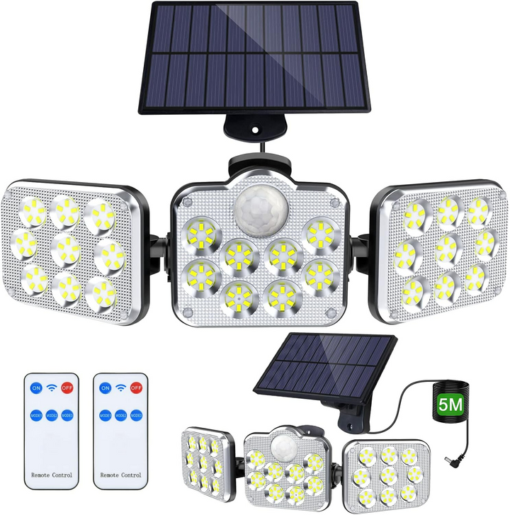 Solar Motion Sensor Security Light