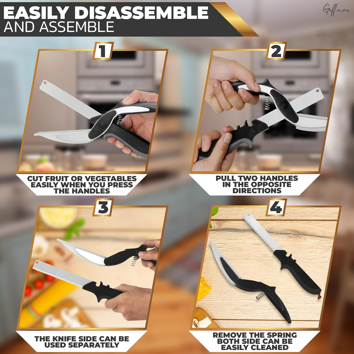 Clever Cutter Kitchen Scissors