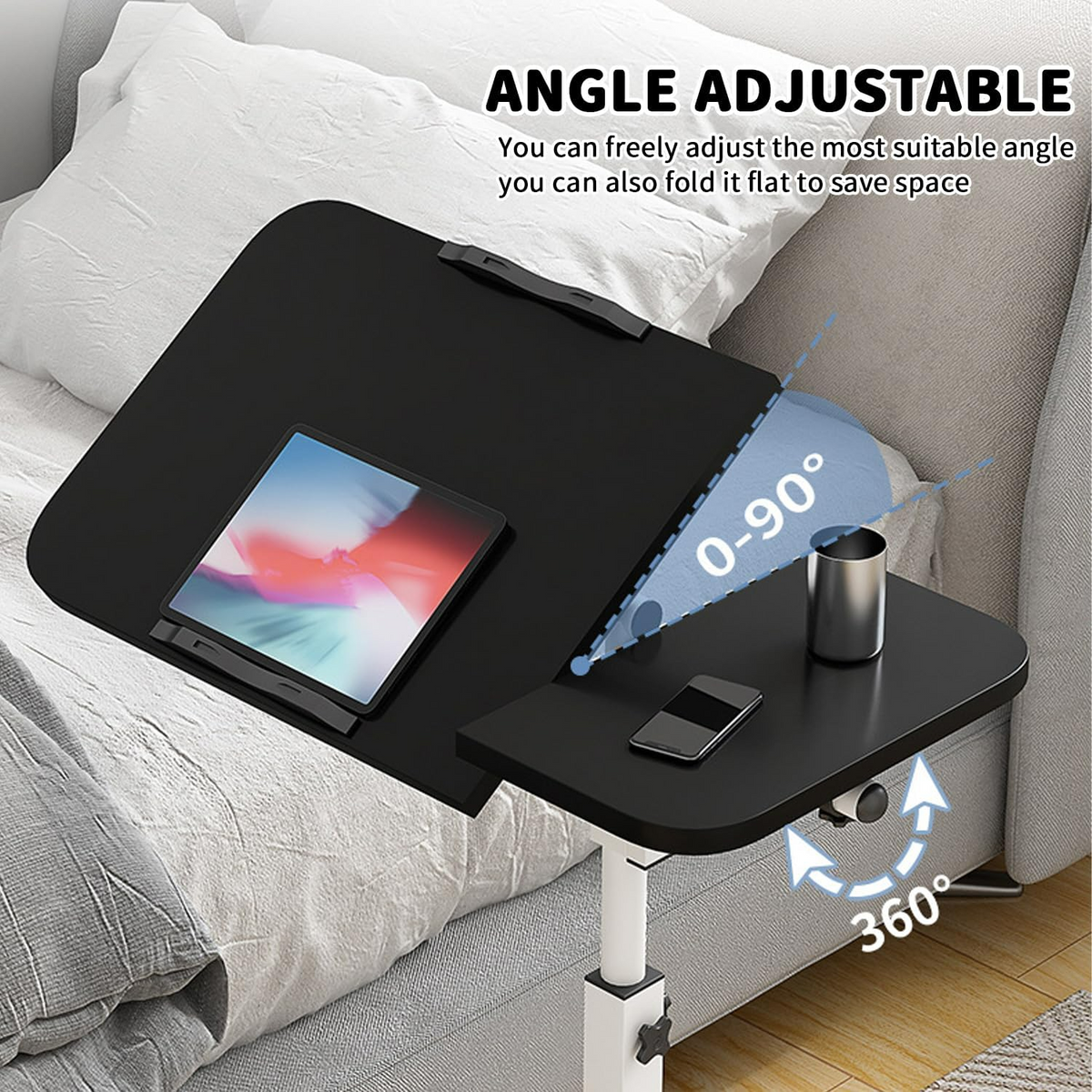 Height Adjustable Side Table AS13