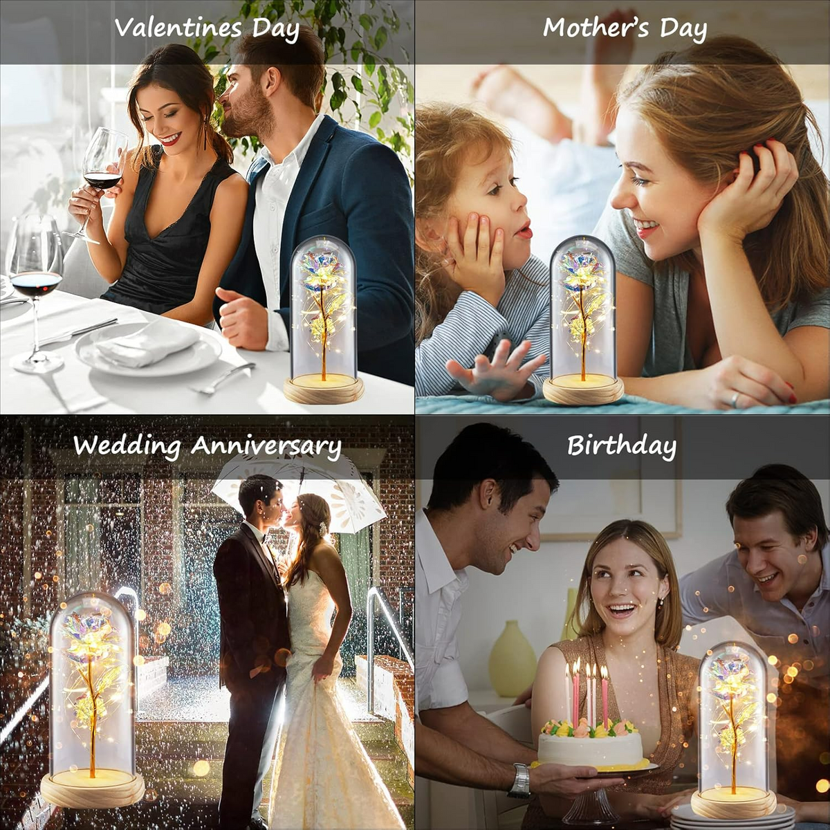 Gold Rose Love Gift