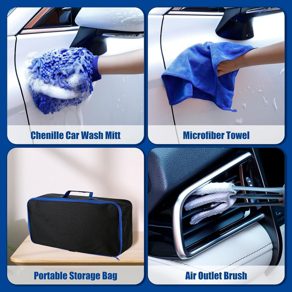 25-Piece Car Detailing Set