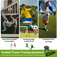 Football Kick Trainer Soccer Training Waist Belt Adjustable