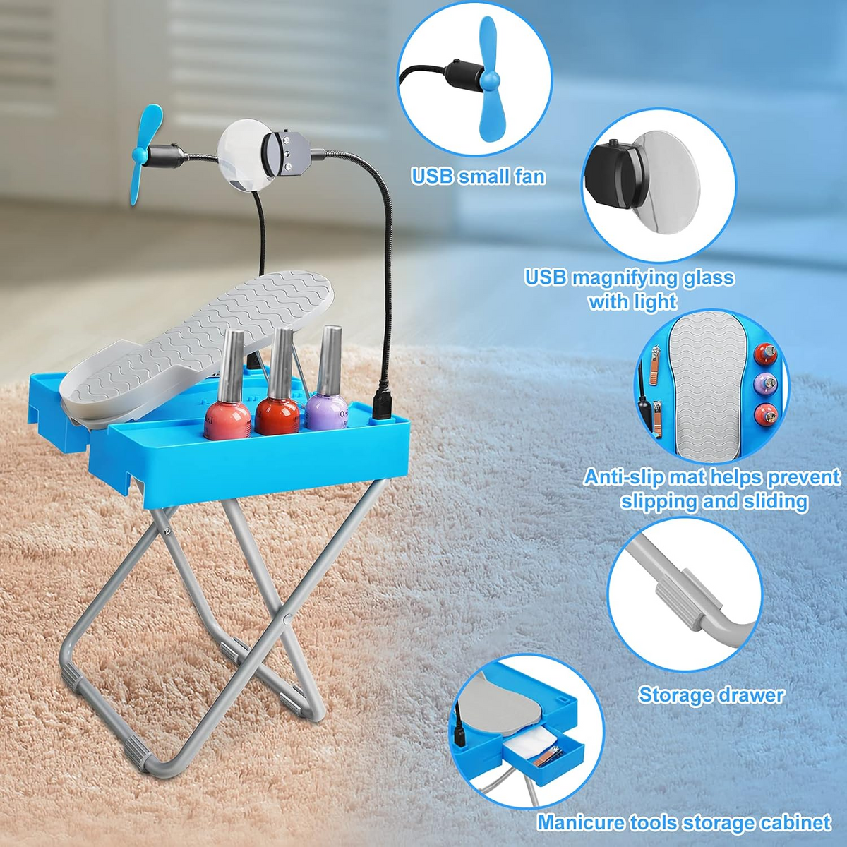 Pedi Salon Deluxe Pedicure Table