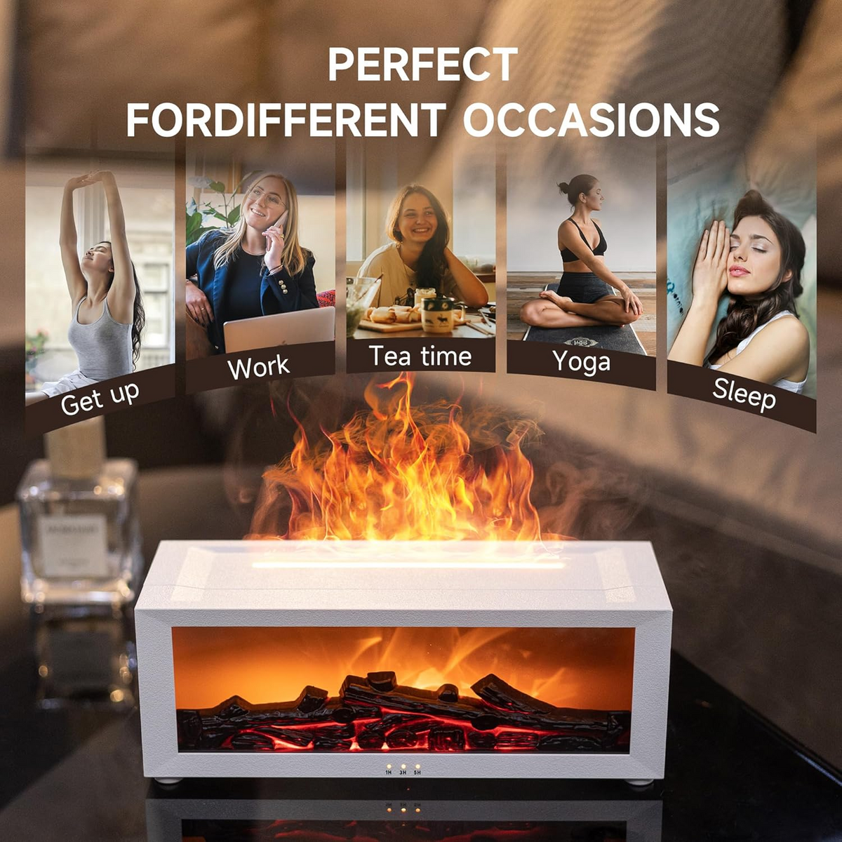 Flame Fire place Diffuser