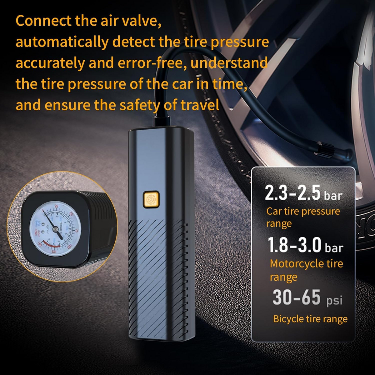 MK-322 Portable Tire Inflator