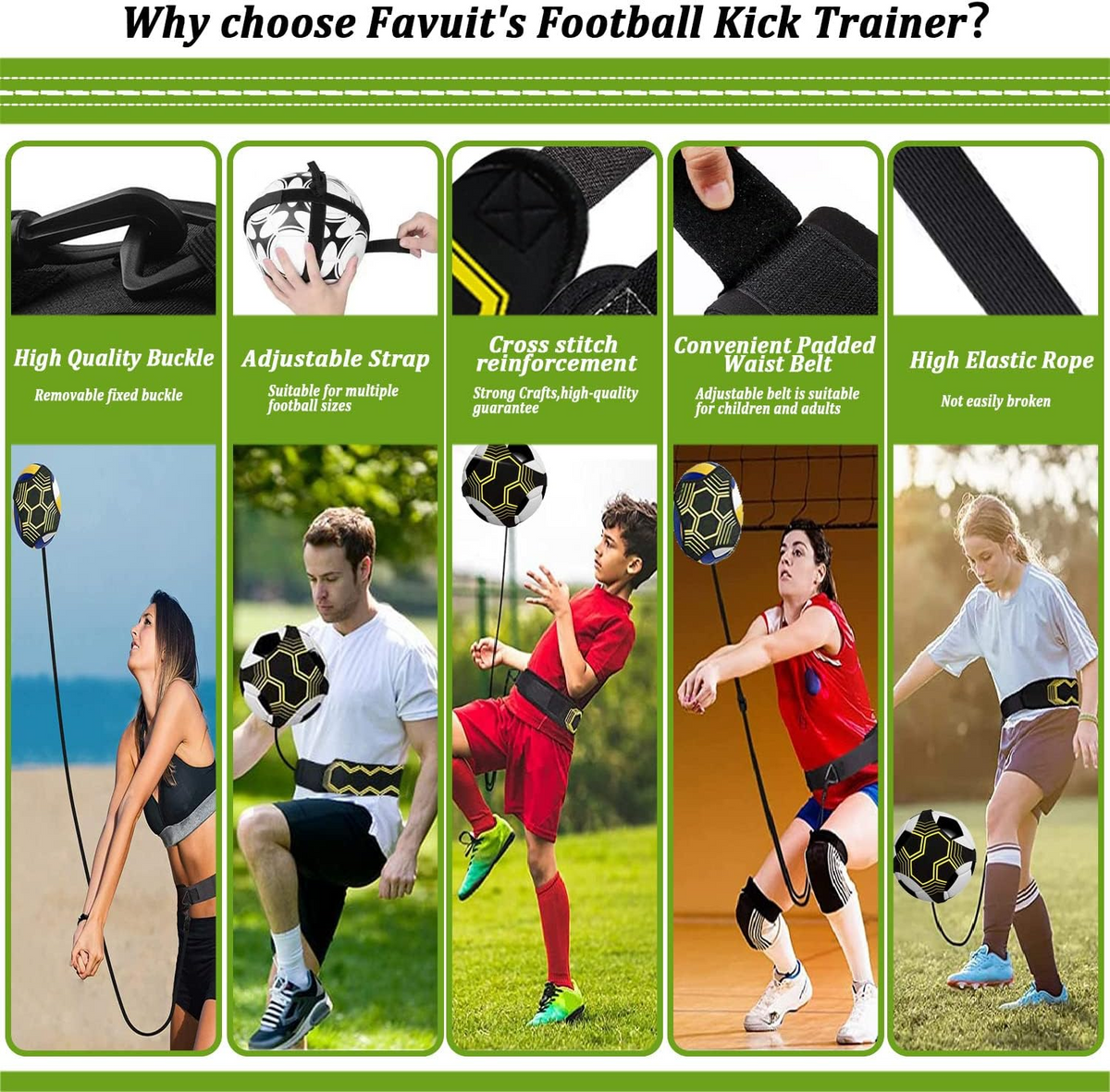 Football Kick Trainer Belt