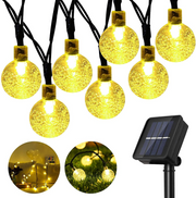 50-LED Solar String Lights