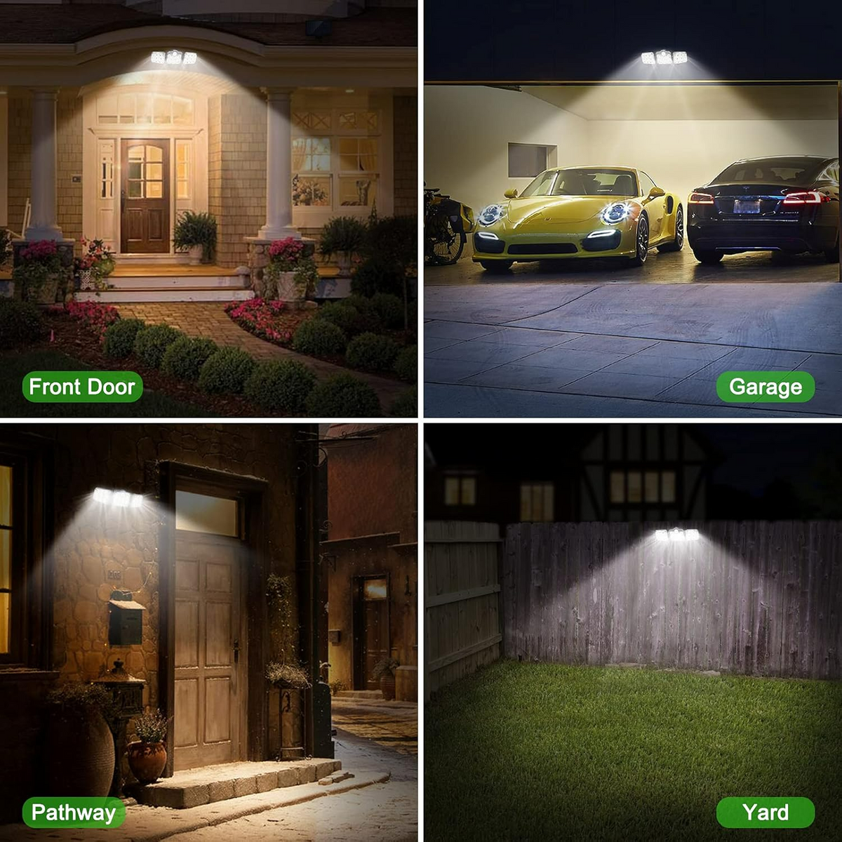 Solar Motion Sensor Security Light