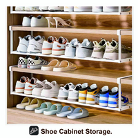 Expandable Shoe Rack Organizer