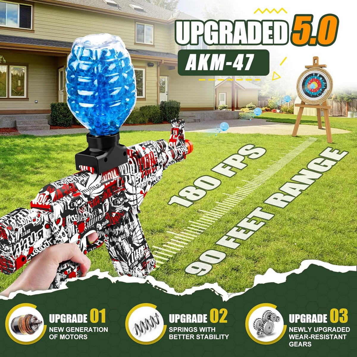 Electric Gel Blaster Toy Outdoor Toy