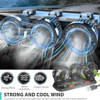 Car Cooling Fan Head for cars Wind Air Circulation Fan