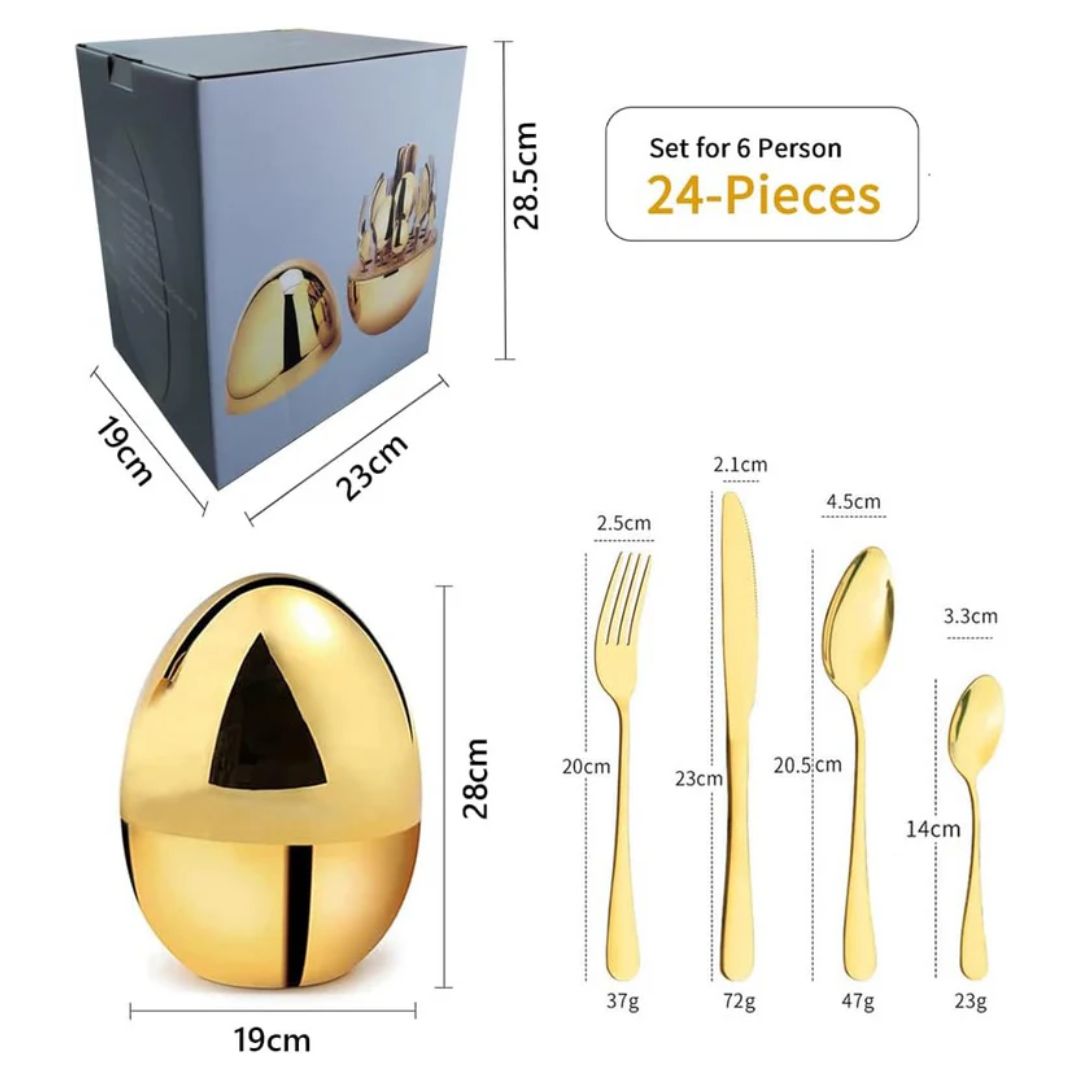 24-Piece Cutlery Set