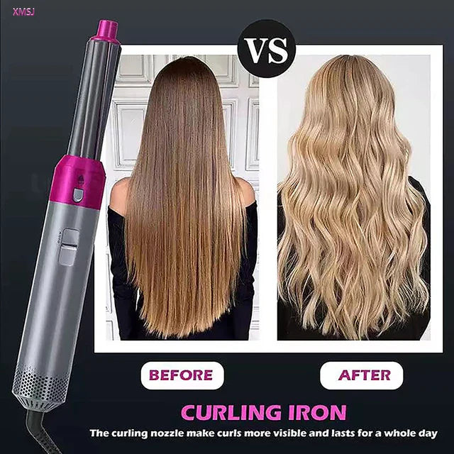 5-in-1 Hot Air Styler Hair Straightener