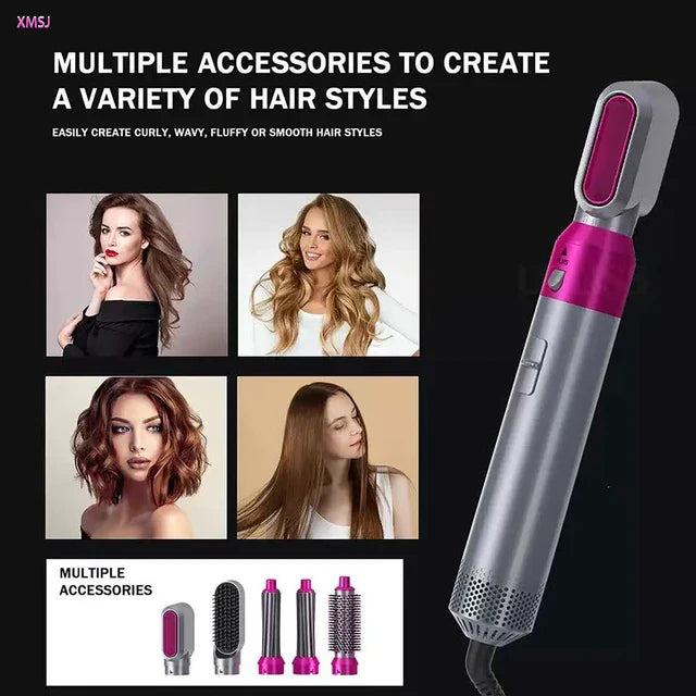 5-in-1 Hot Air Styler Hair Straightener