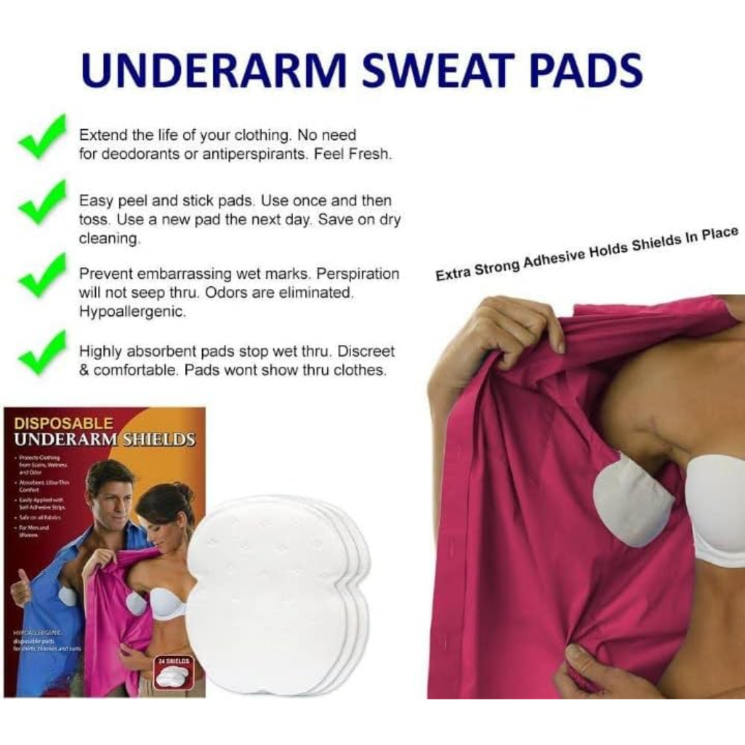 Disposable Underarm Sweat Pads